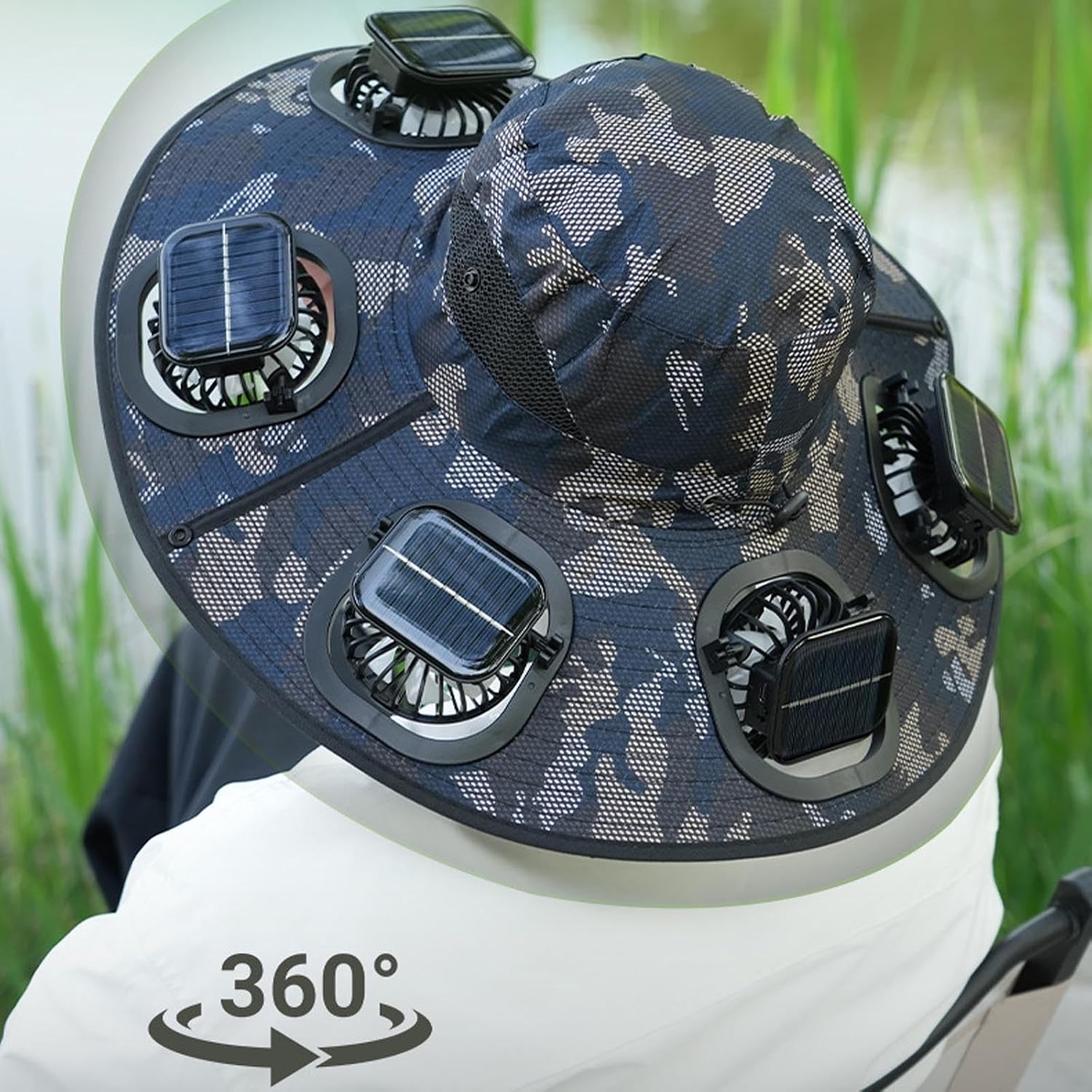 2026 Hot Summer 6 Fans Visor C - Visor Sun Hat recension och pris