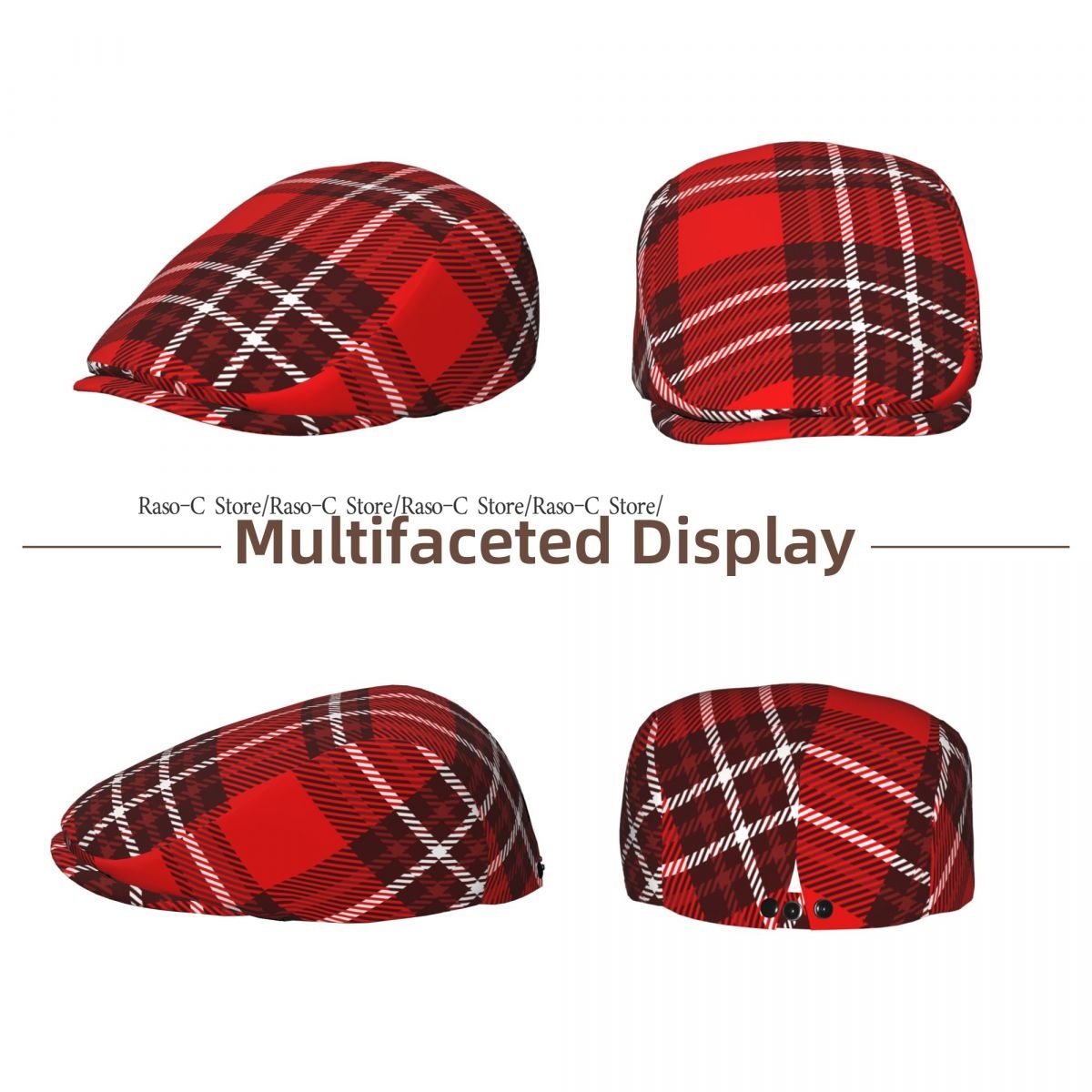 Unisex Adult Forward Peaked Ca - Newsboy Cap Ivy recension och pris