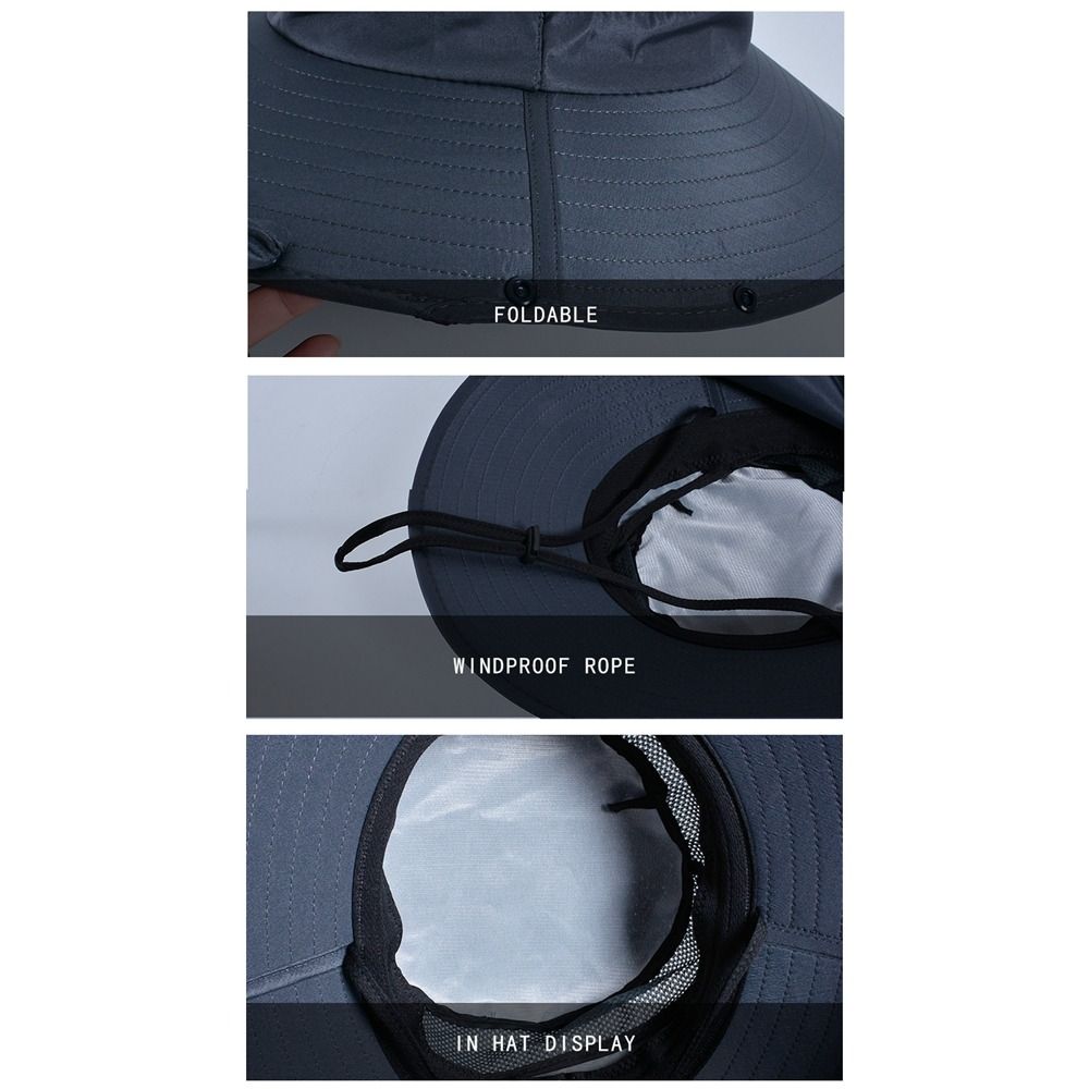 Simple Cloth Men Sun Hat Neck  - Visor Sun Hat recension och pris