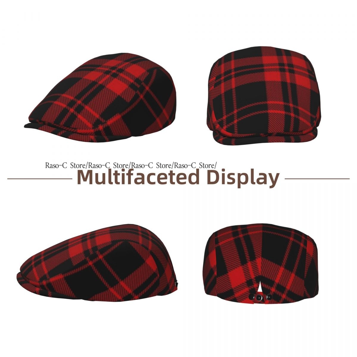 Flat Cap Men Women Newsboy Cap - Newsboy Cap Ivy recension och pris