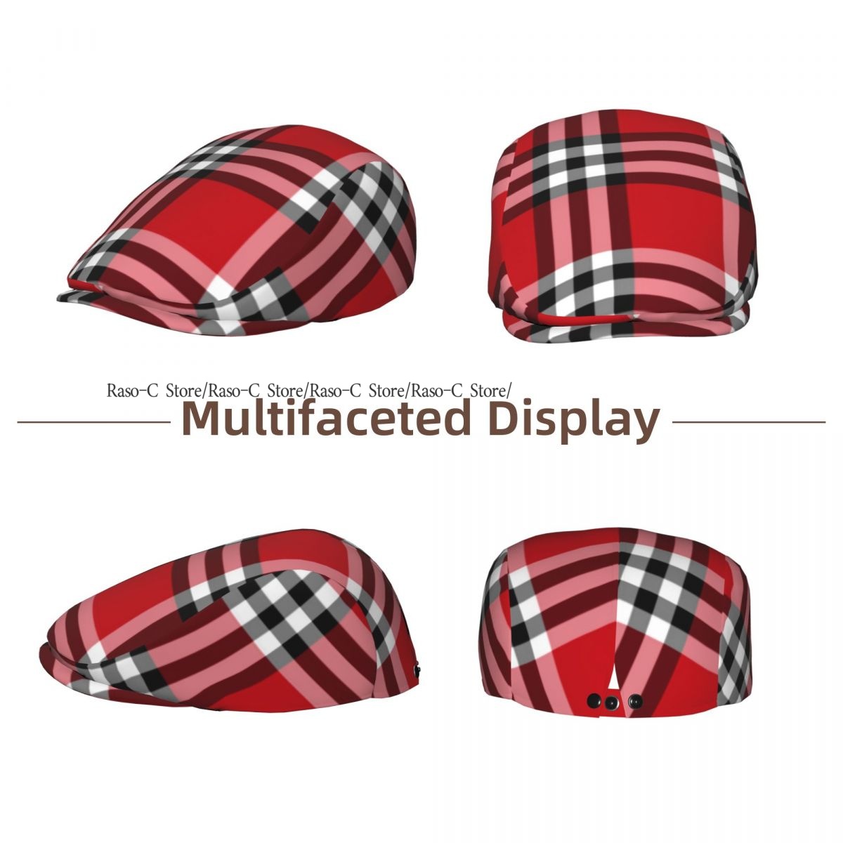 Flat Cap Men Women Newsboy Cap - Newsboy Cap Ivy recension och pris