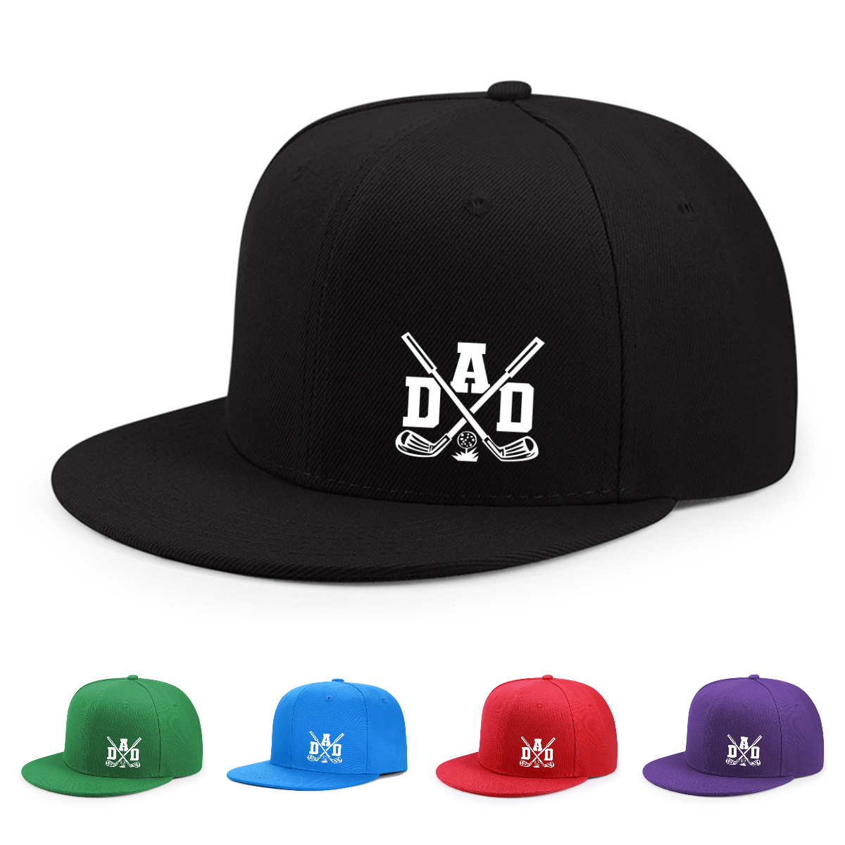 Golf-themed DAD Baseball Cap,  - Golf Cap Dad recension och pris